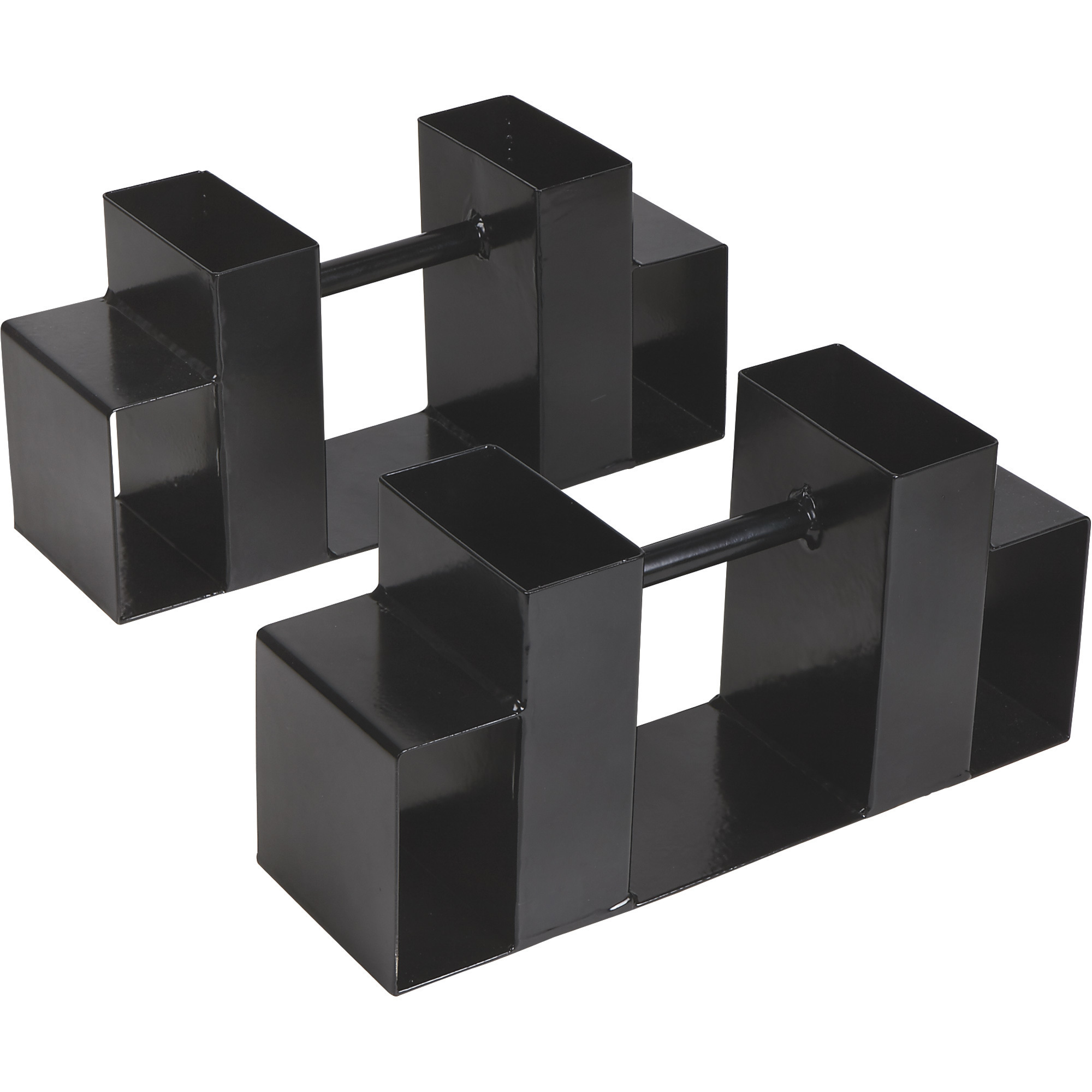 Ironton Steel Firewood Log Brackets, Pair, Fits 2 x 4s